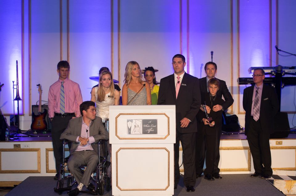 Young ALS Patients and the Sons and Daughters of ALS Patients Were the Focus of This Year's Dinner Program